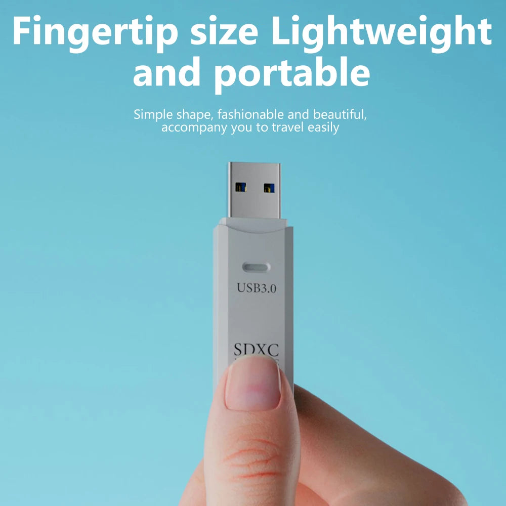 Lecteur de carte USB 3.0 2 en 1, lecteur de carte Micro TF sd, adaptateur usb, lecteur de cartes haute vitesse, carte mémoire TF pour PC, accessoires pour ordinateur portable