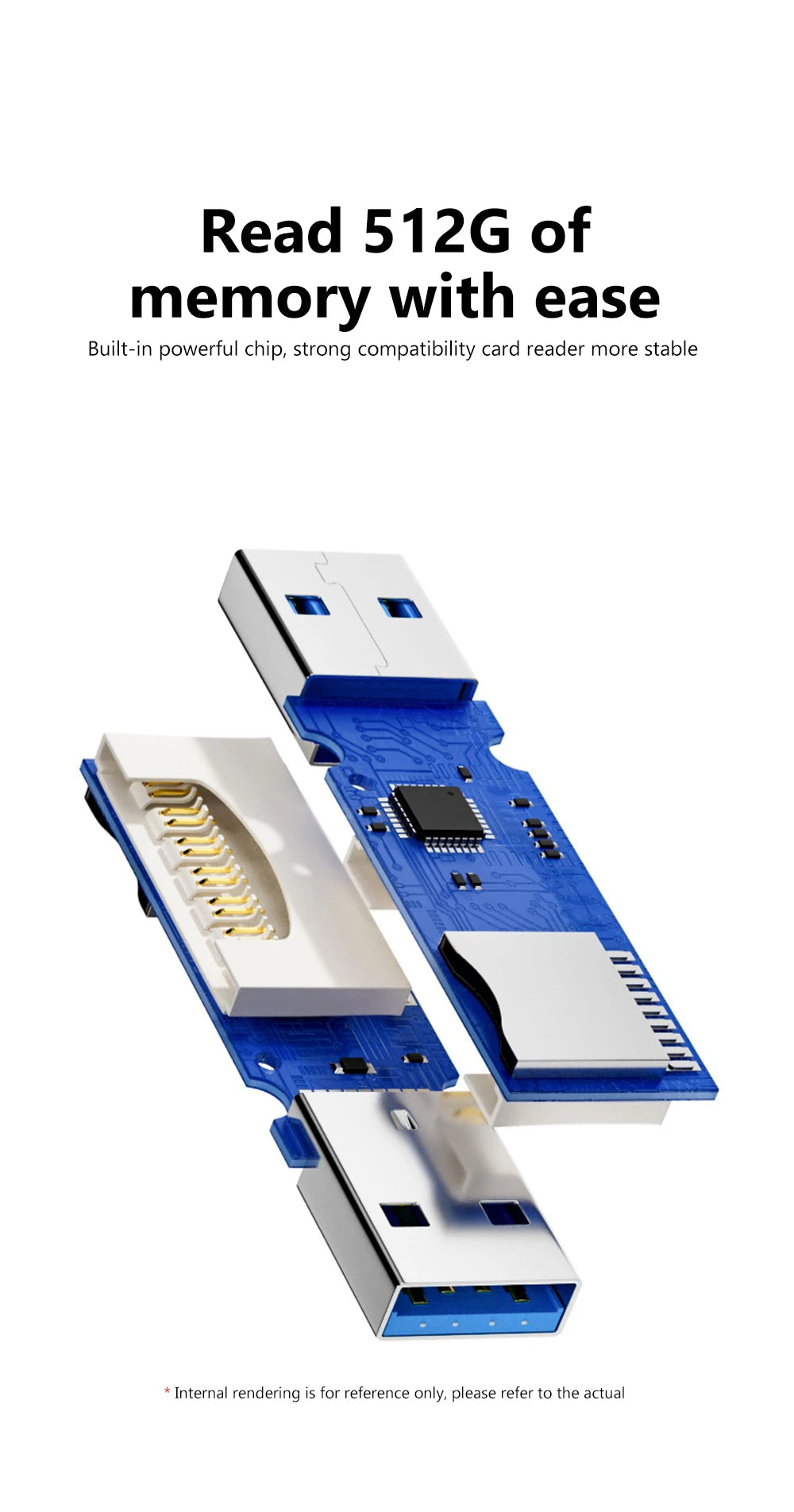 Lecteur de carte USB 3.0 2 en 1, lecteur de carte Micro TF sd, adaptateur usb, lecteur de cartes haute vitesse, carte mémoire TF pour PC, accessoires pour ordinateur portable